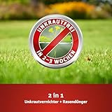 WOLF-Garten – 2-in-1: Unkrautvernichter plus Rasendünger - 2