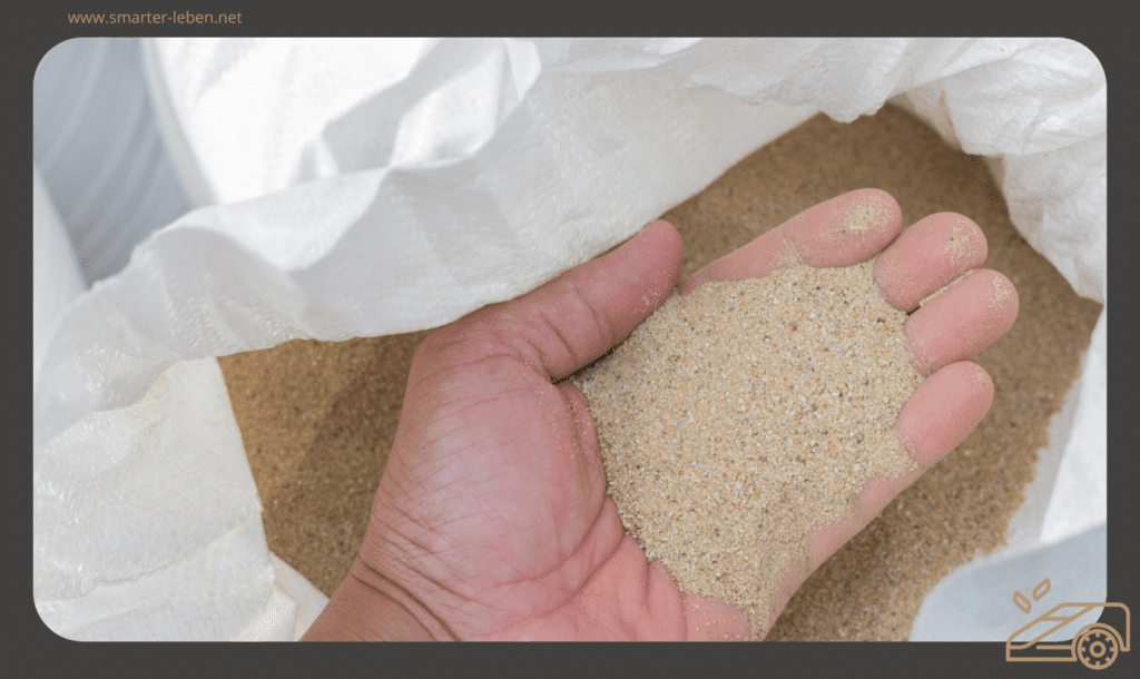 Sand Eigenschaften - Den Rasen richtig Sanden