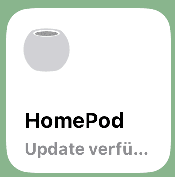 Apple Homepod Mini Testbericht Neues Icon In Der Homeapp