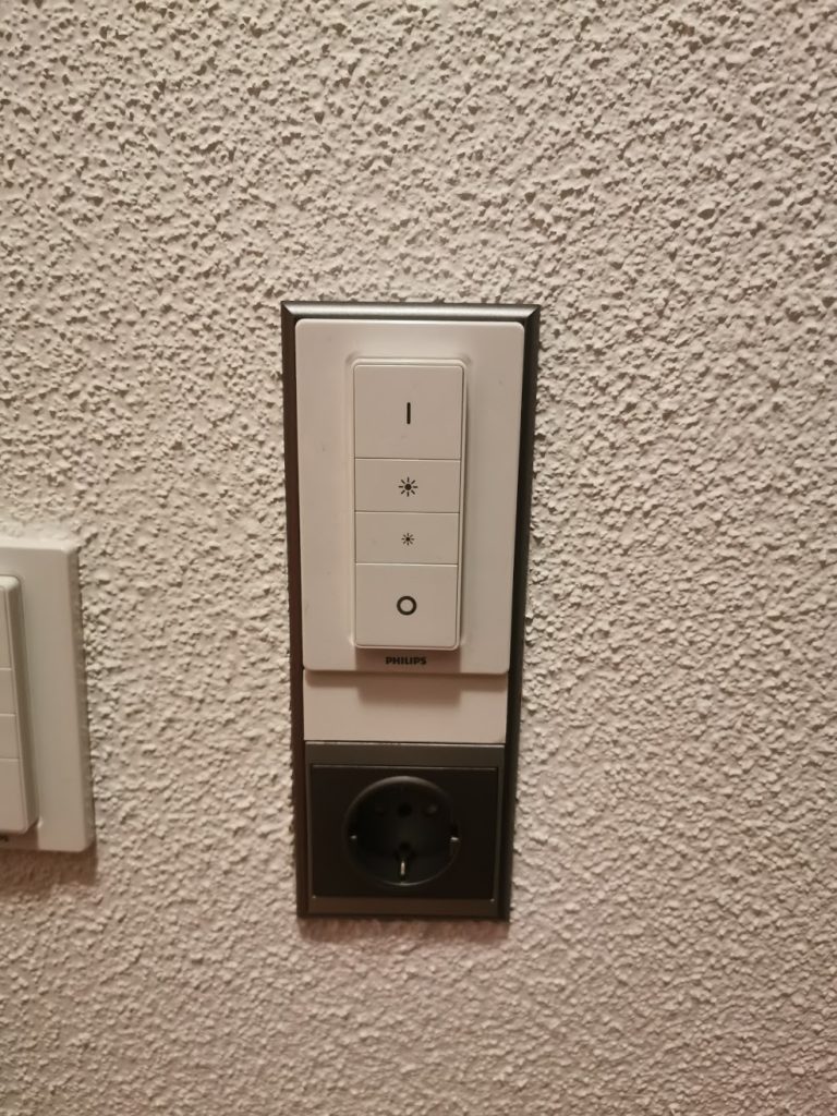 Lichtschalter mit Philips Hue Dimmschalter ersetzen DIY