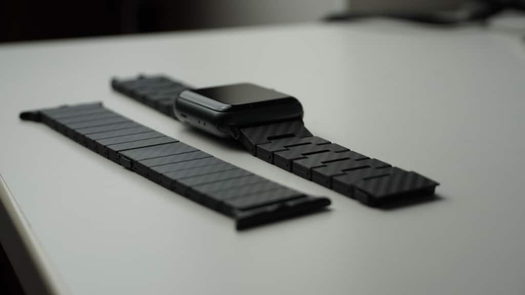 apple watch carbon armband pitaka modern und retro im test